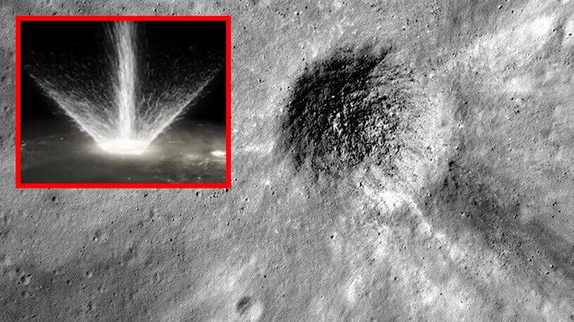 Uderzenie asteroidy na Księżycu: Czy literacka fikcja właśnie stała się rzeczywistością?